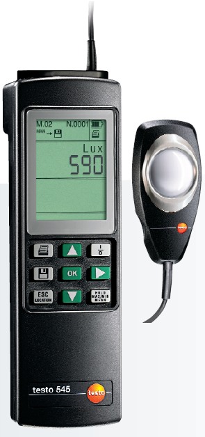 Testo 545 조도계
