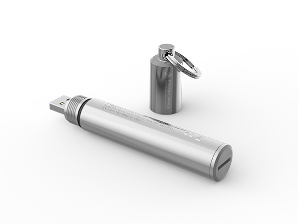 FRESHLIANCE Iron Tag 1 견고한 온도 데이터 로거